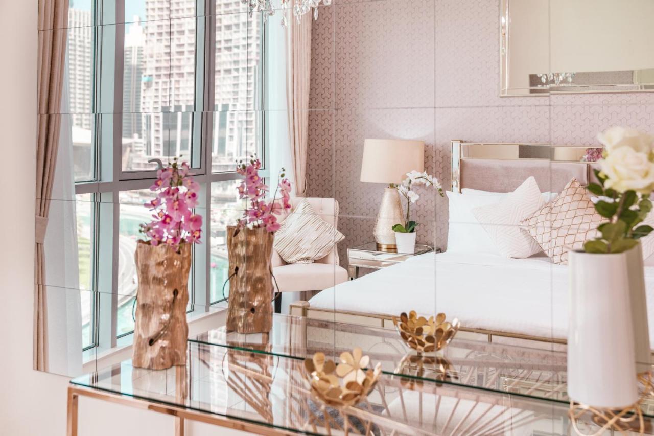 Elite Royal Apartment - Full Burj Khalifa & Fountain View - Brilliant - 2 Bedrooms & 1 Open Bedroom Without Partition Dubaj Exteriér fotografie