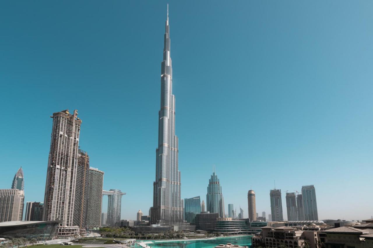 Elite Royal Apartment - Full Burj Khalifa & Fountain View - Brilliant - 2 Bedrooms & 1 Open Bedroom Without Partition Dubaj Exteriér fotografie