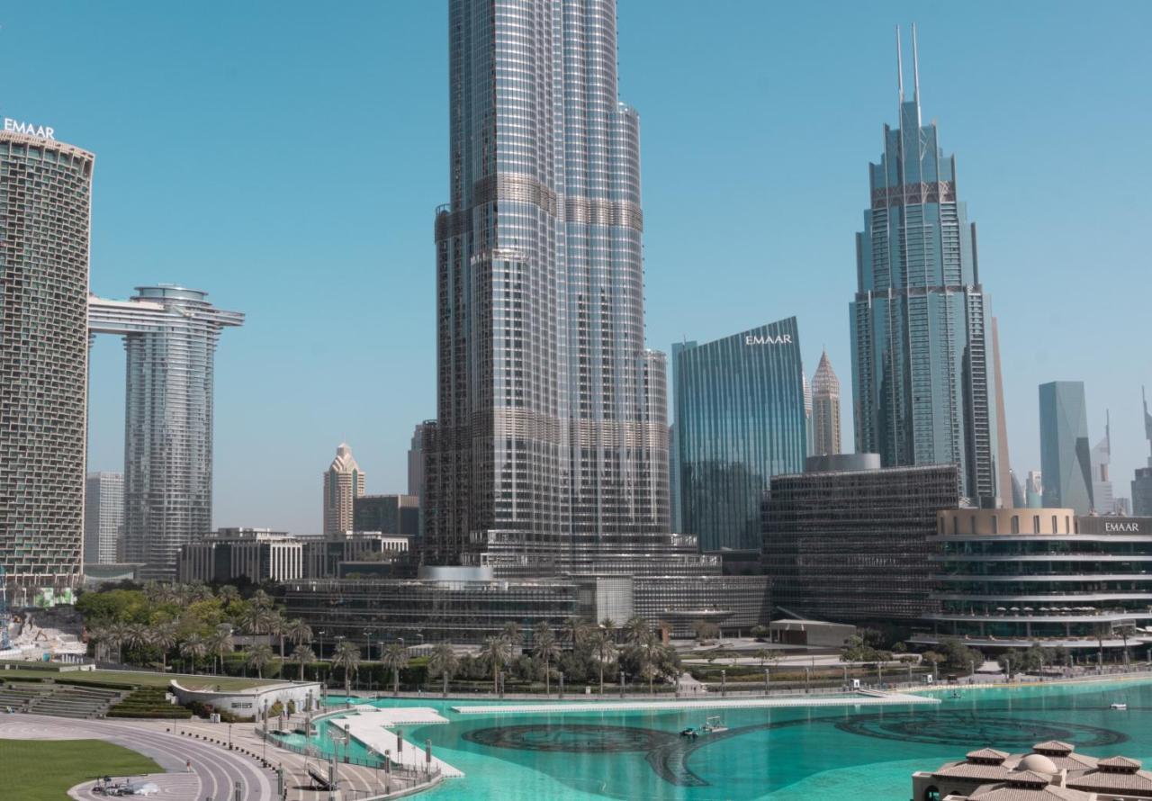 Elite Royal Apartment - Full Burj Khalifa & Fountain View - Brilliant - 2 Bedrooms & 1 Open Bedroom Without Partition Dubaj Exteriér fotografie